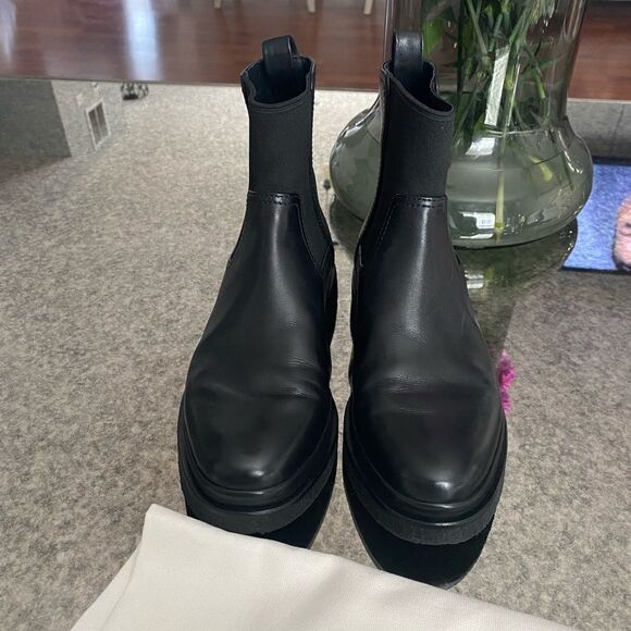 Vince Litton Water Repellent Chelsea Boots NEW - Picture 2 of 5